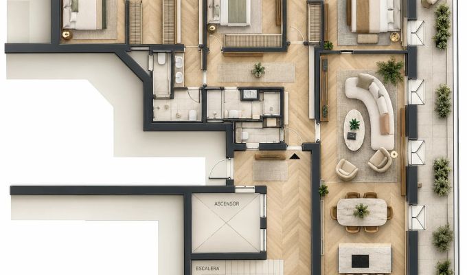 Verkauf Penthouse Madrid